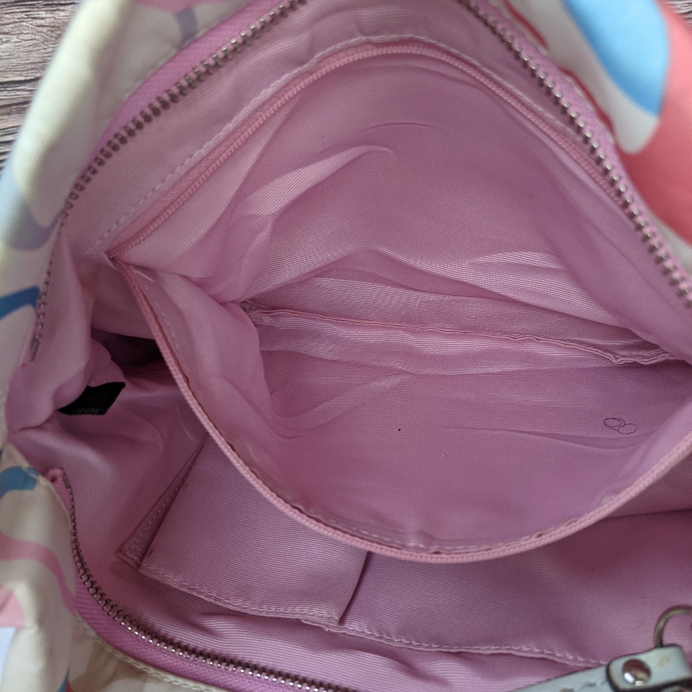 🌺Coach Carly Optic Signature Hobo bag in a multicolored pattern. - Picture 10 of 11